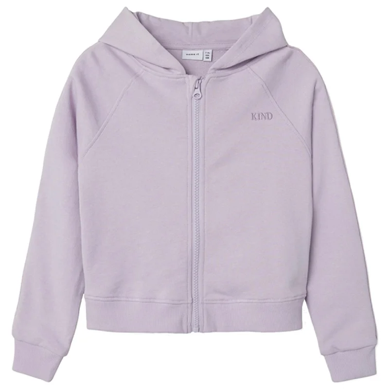 Personalized Clothing Name it Orchid Bloom Hikarla Sweat Cardigan