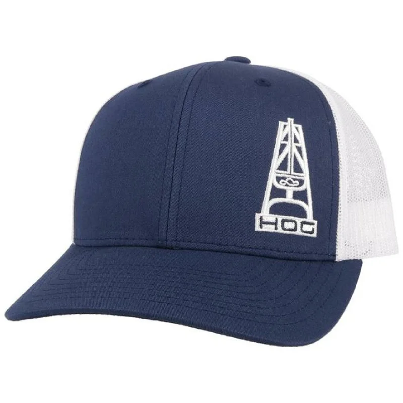 Simple Comfort HOG Oil Rig Hat - Navy/White