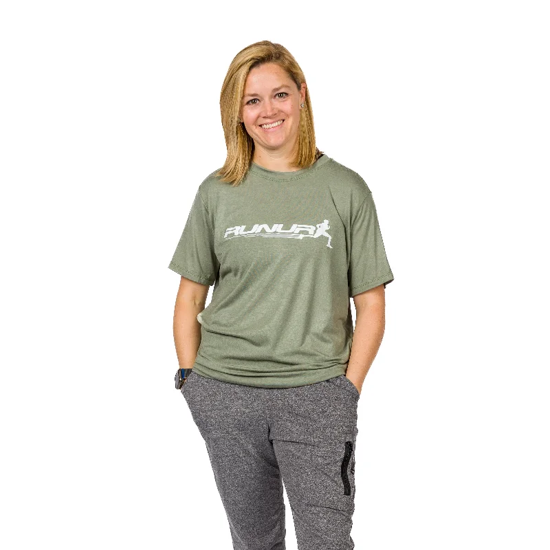 Fashion Must-have SHORT SLEEVE TEE - SAGE GREEN - THE RECOVERY