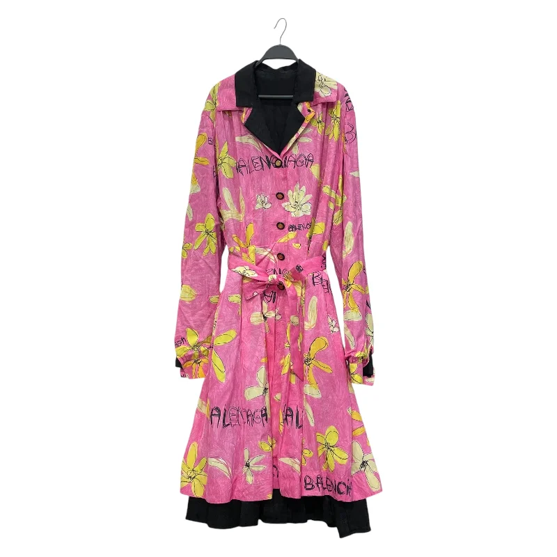 Urban Fashion BALENCIAGA/Daisies Reversible Coat Dress/40