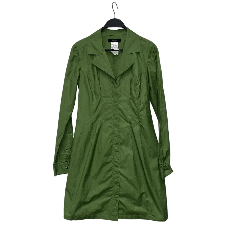 Retro Style MAX MARA WEEK END LINE/LS Dress/2/Cotton/GRN/Button up Dress