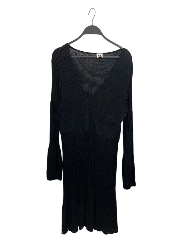 Versatile Style MISSONI/LS Dress/48/Cotton/BLK/