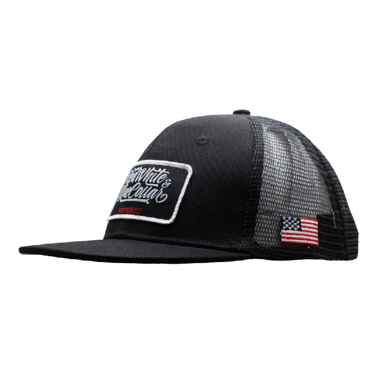 High-end Wear Youth RWBC Snapback - Black