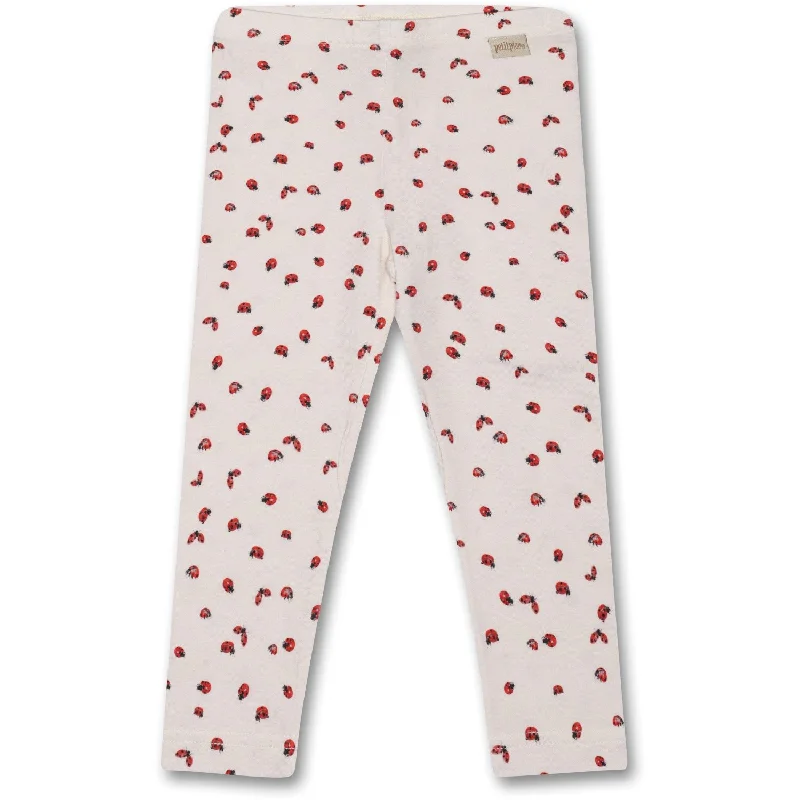 Lazy Style Petit Piao® Ladybug Leggings Printed