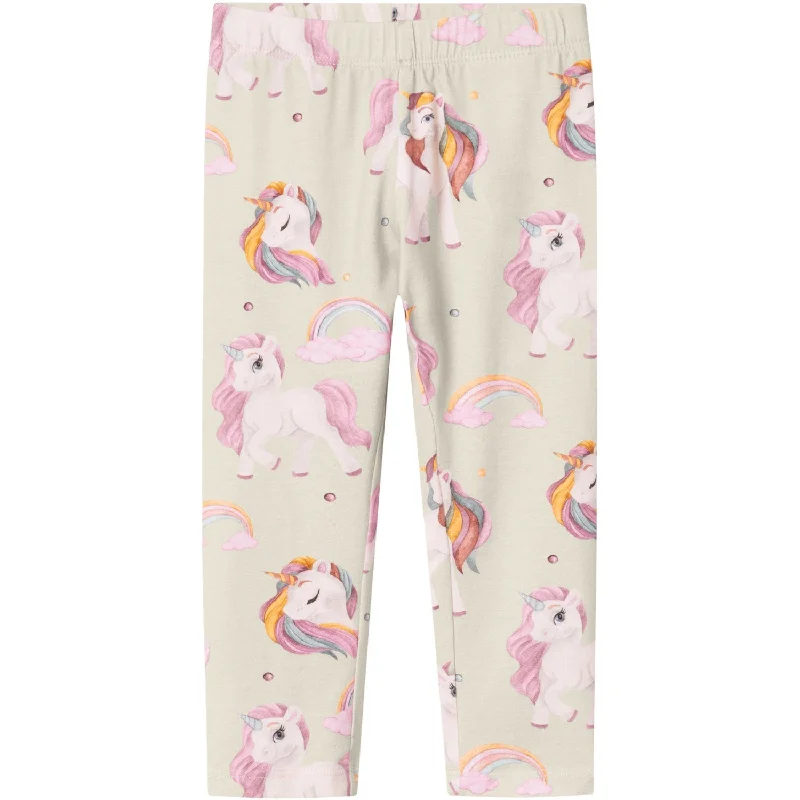 Sports High Waist Style Name It Peyote Melange Harli Leggings