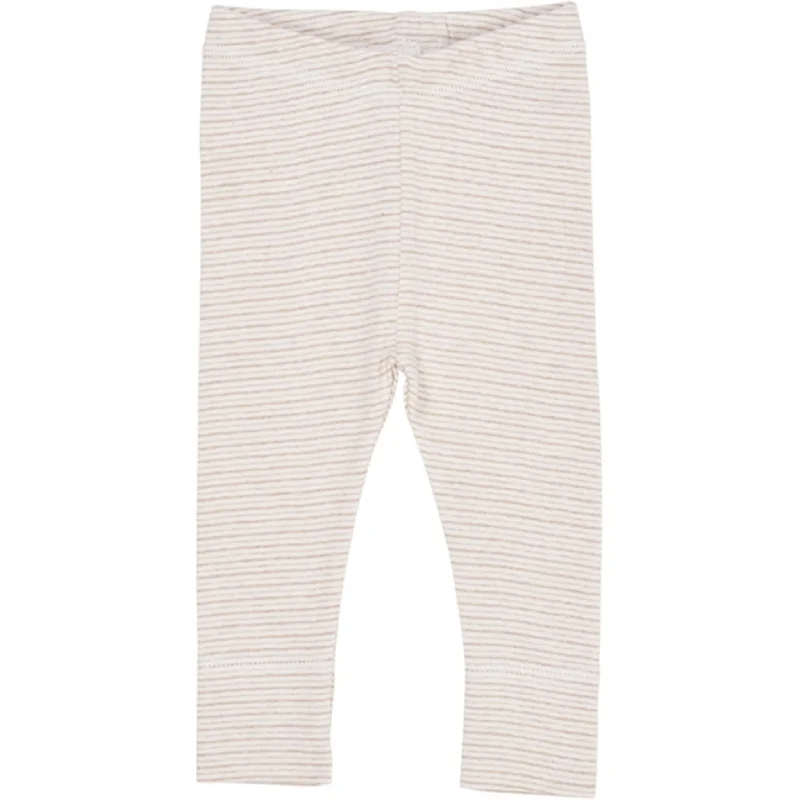Trendy Traveler Copenhagen Colors Beige Stripe Leggings