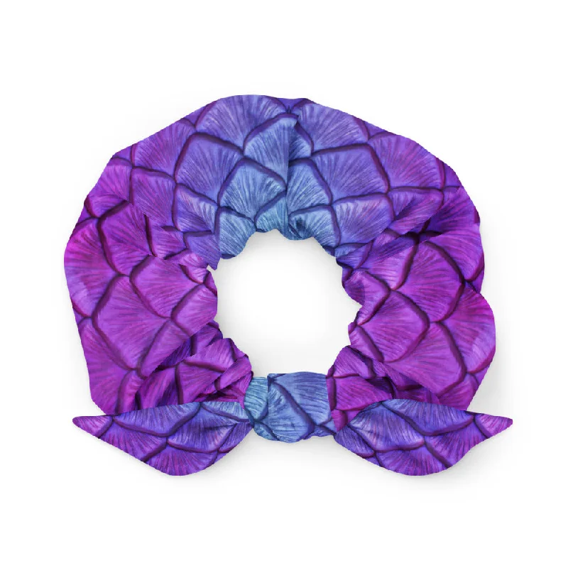 Floral Prints Island Iris Scrunchie