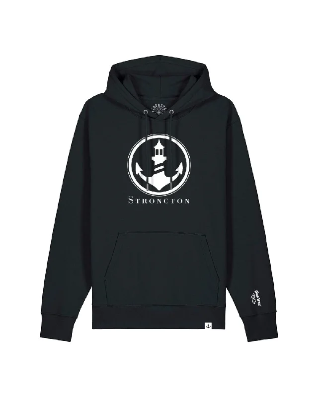High Street Series Anchouse Organic Hoodie - Black
