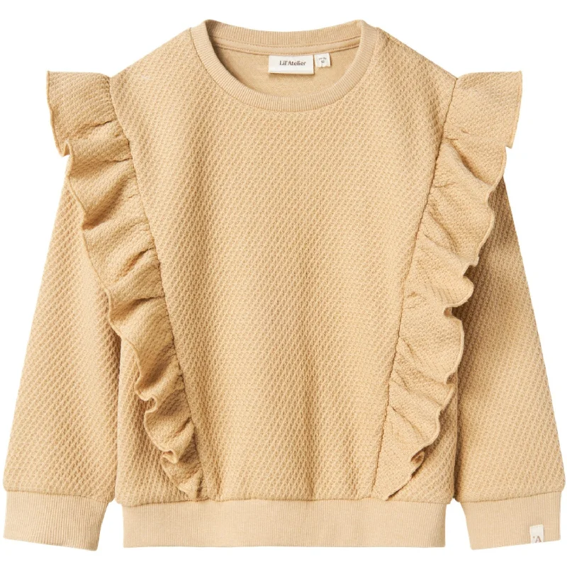 Fashion Touch Lil'Atelier Taos Taupe Defne Regular Sweatshirt