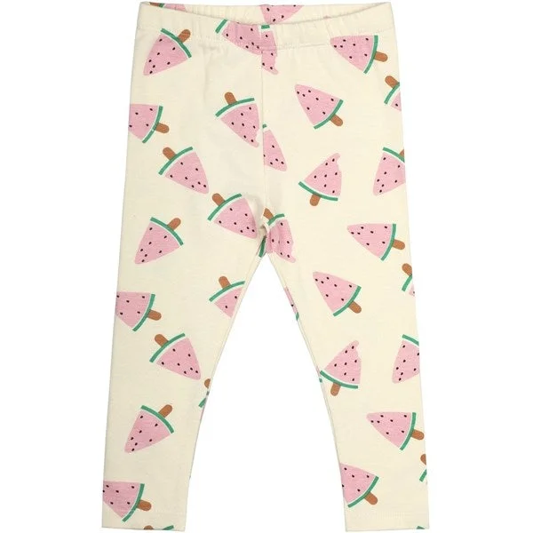 Classic Style THE NEW Siblings White Swan Watermelon AOP Kaya Leggings