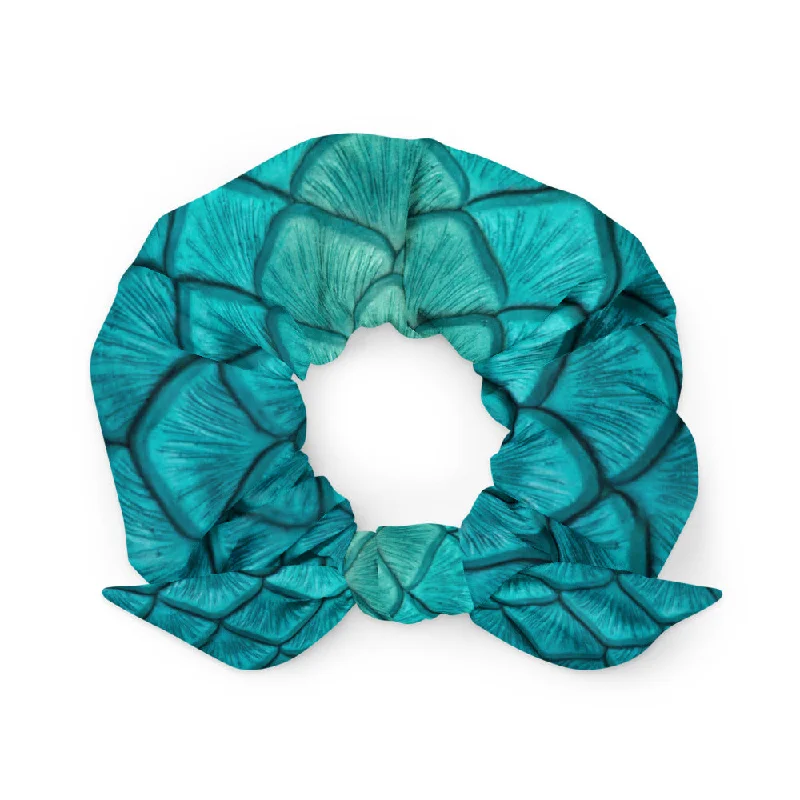 Casual And Casual Sea Sapphire Scrunchie