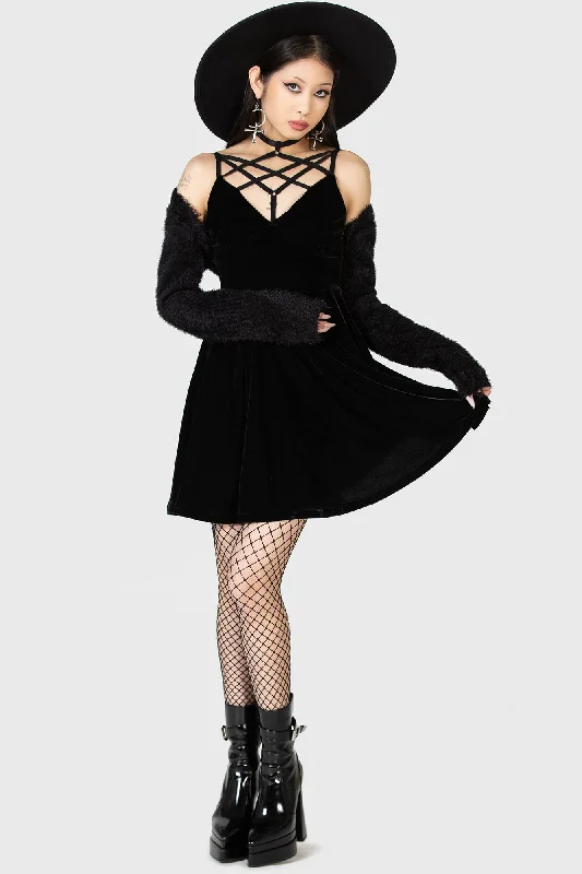 Simple Comfort Magica Skater Dress [B]