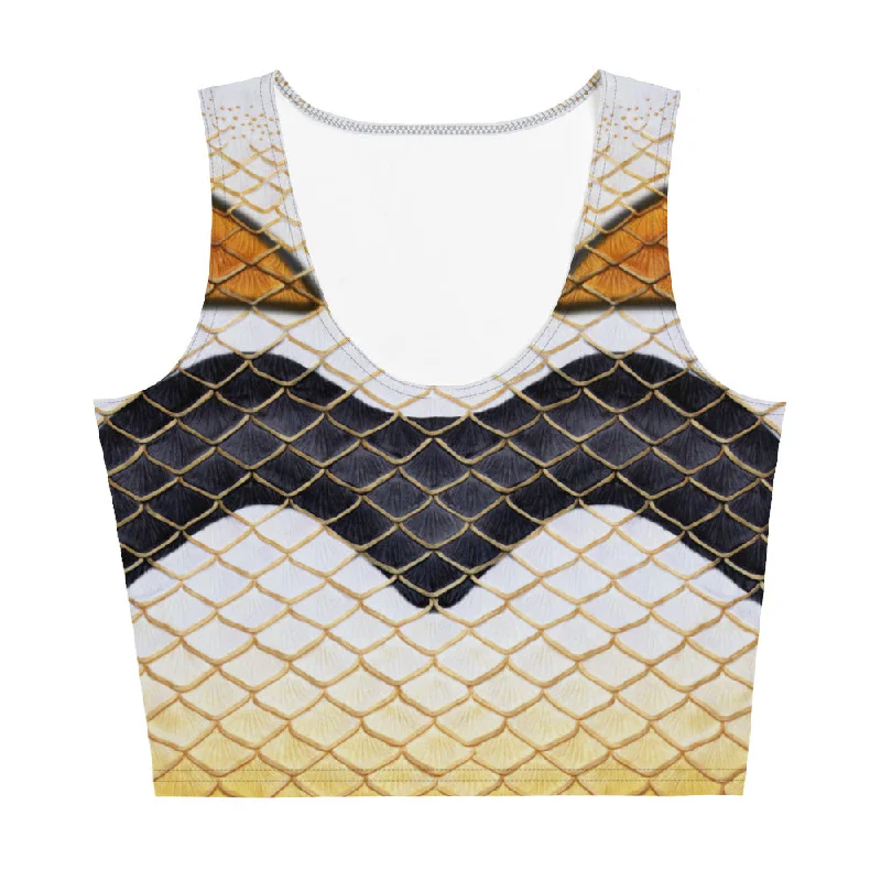 Sporty Elegance The Idol Crop Tank