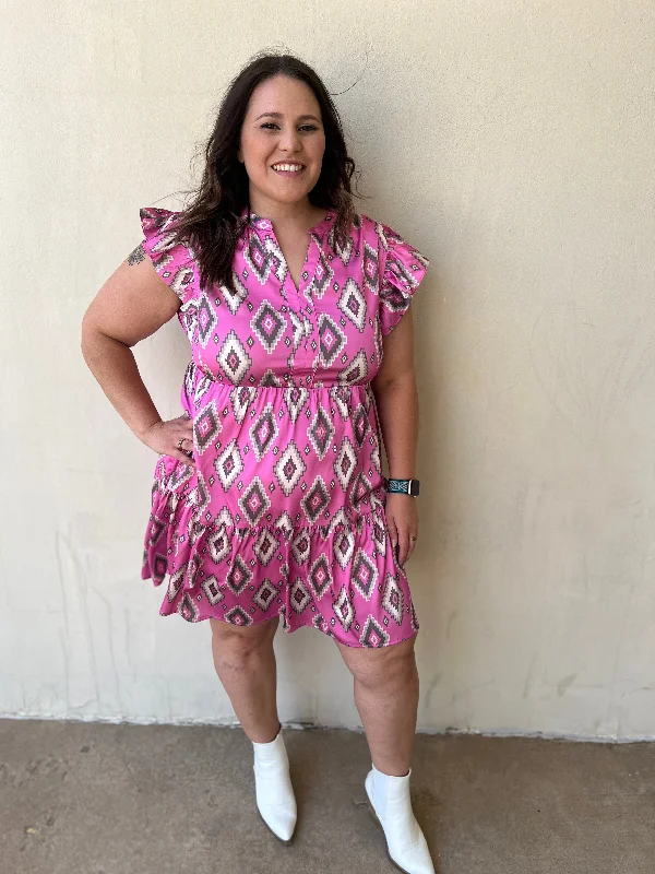 Goddess Style PLUS Sterling Kreek Needed Me Pink Dress
