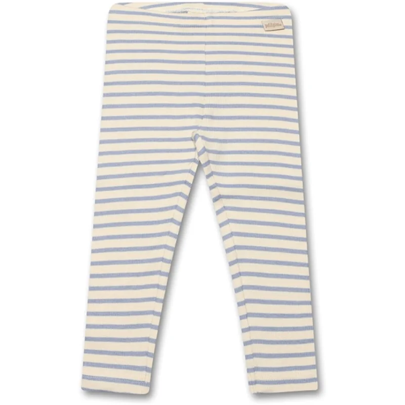 Street Fashion Petit Piao® Spring Blue Leggings Modal Striped