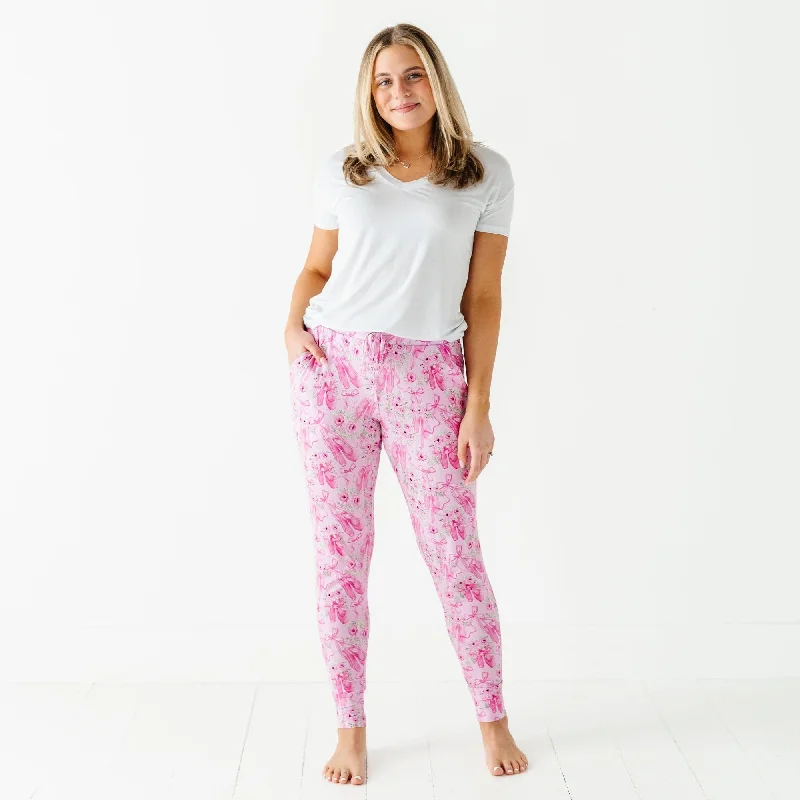Weekend Style Ballet Blooms Women's Pants