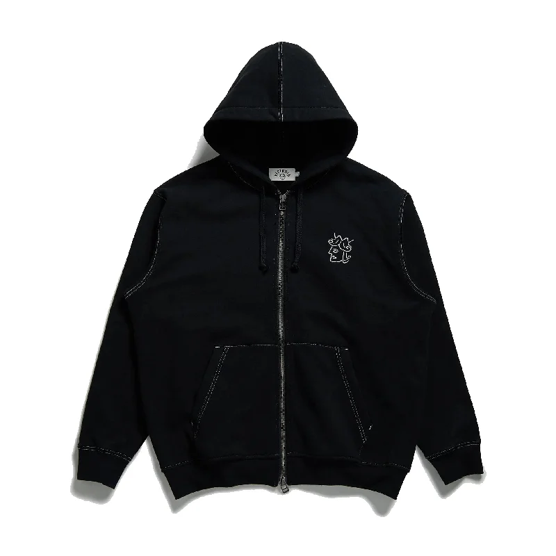 Luxury And Elegant Queenhead Zip Hoodie