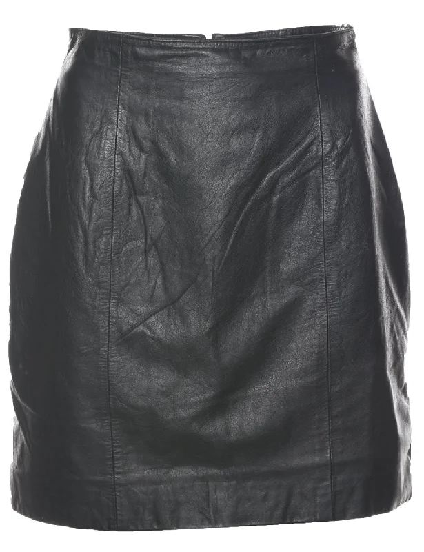 Weekend Style Wilson Leather Pencil Skirt - M